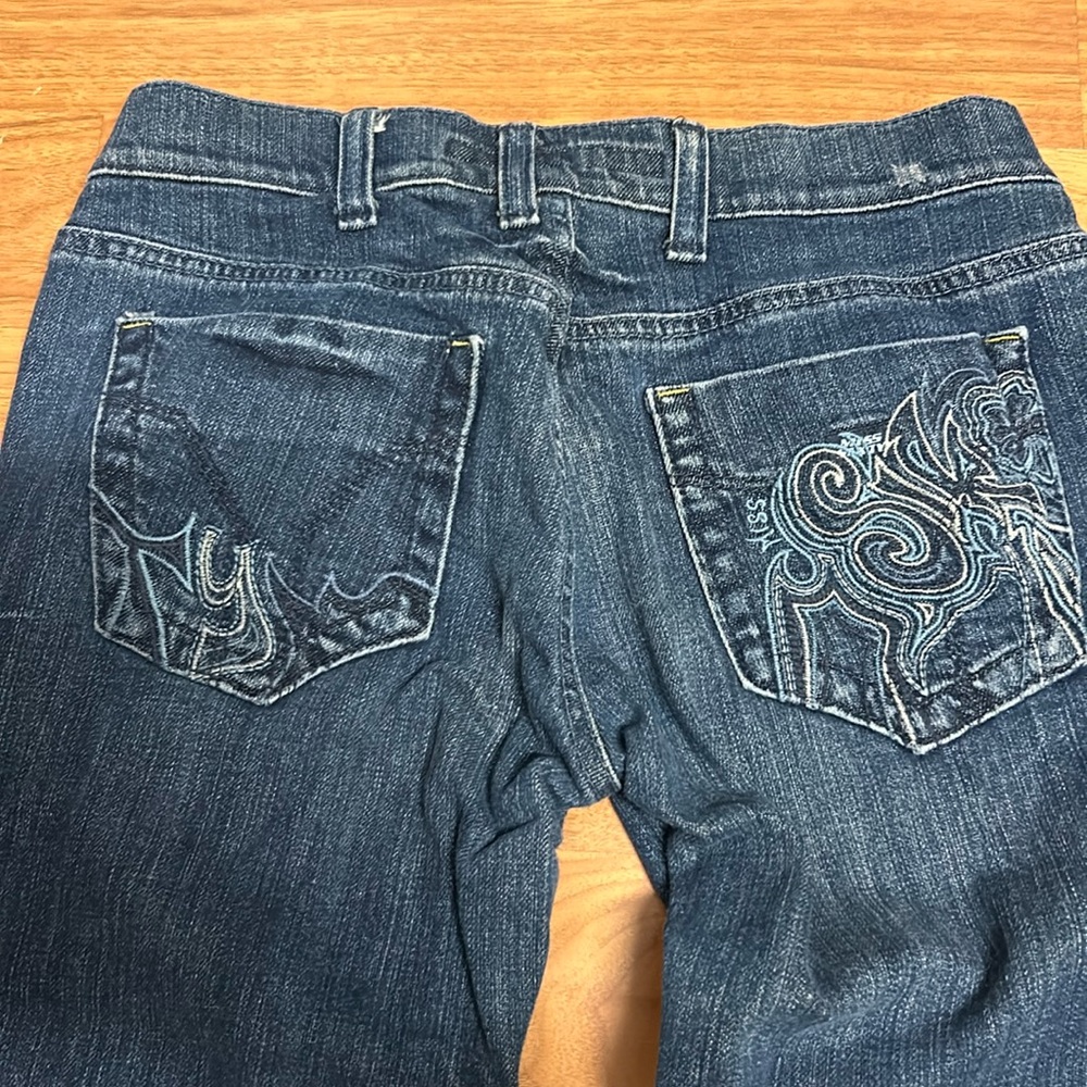 Vintage and Rare Miss Sixty Back Pocket Design Jeans